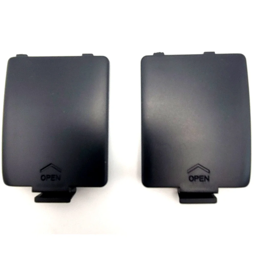 Battery Covers for Sega Game Gear Console - Black (Both Left and Right Included)
